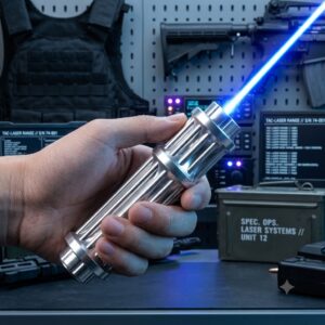 Laserpointer 20000mW Blau Gattling Style